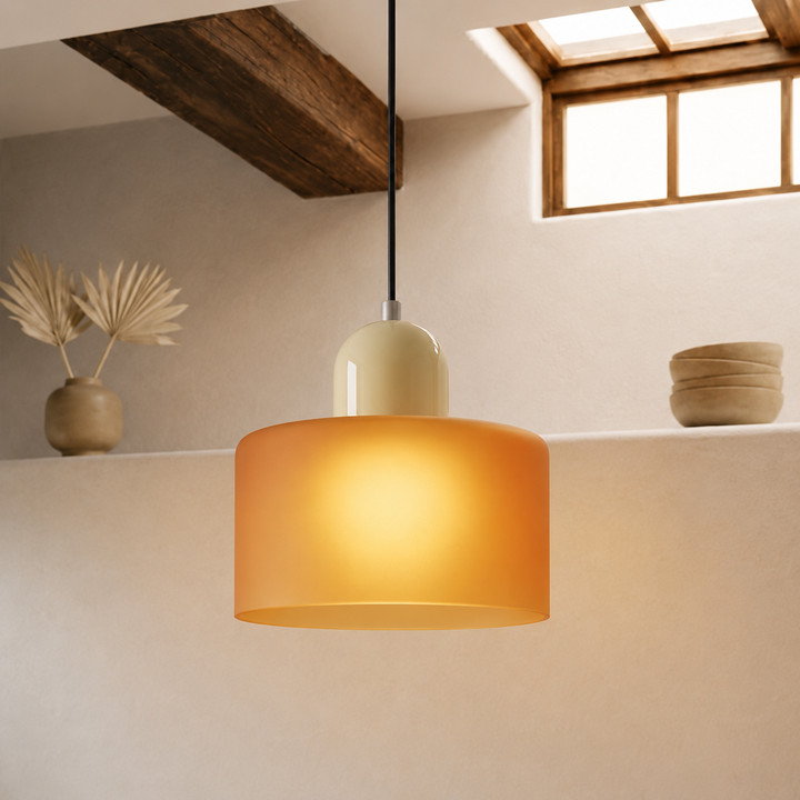 Ring Pendant Light with Extended Halo Design