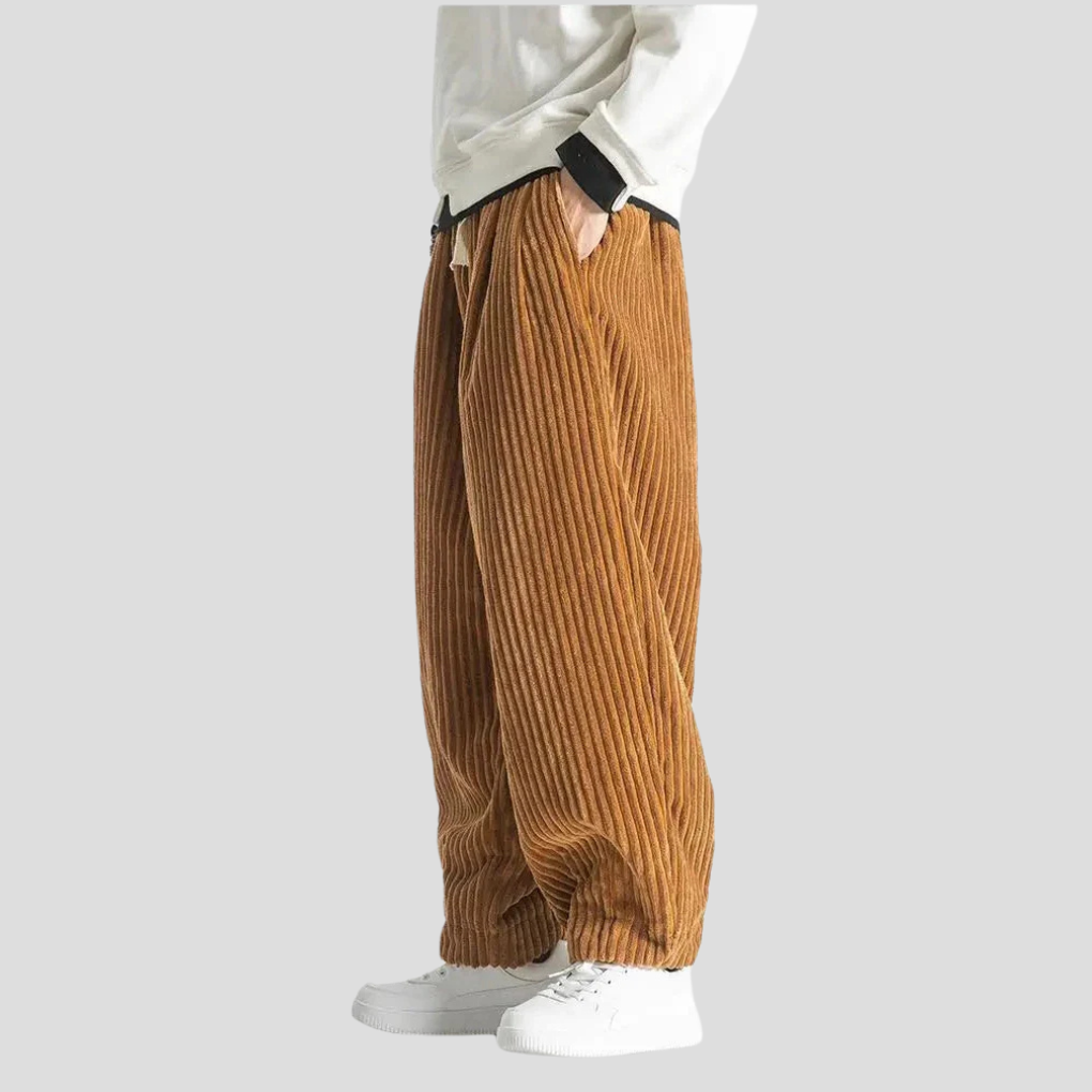 Men’s Loose Straight Trousers