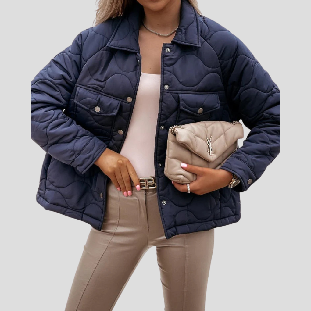 Women’s Modern-Cut Jacket with Pockets