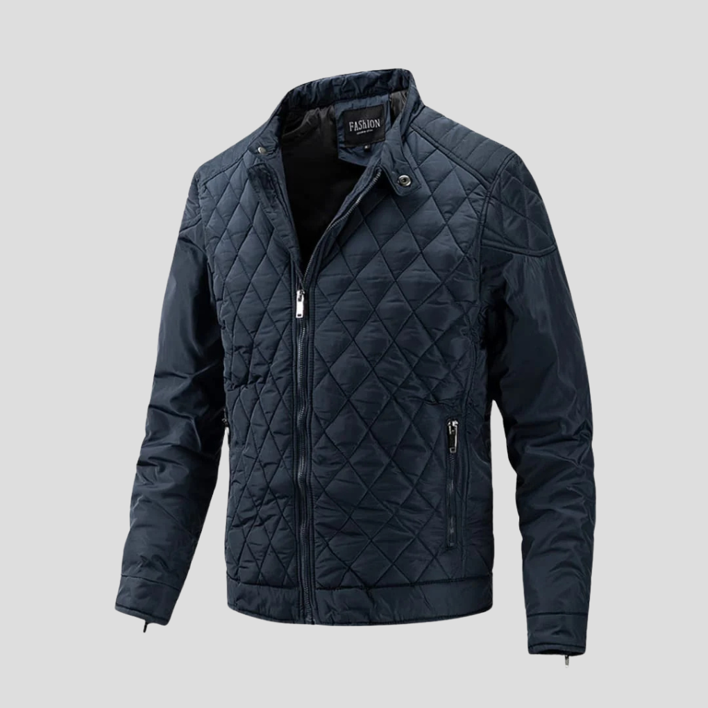 Men’s Quilted Jacket – Elegant Transitional Layer