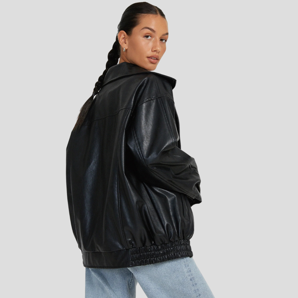 Women’s Loose Jacket – Relaxed Layering with Edge