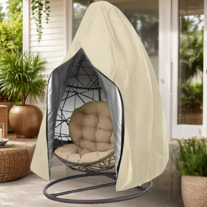 AquaGuard | Waterproof and Durable Double Egg Chair Cover for All-Weather Protection