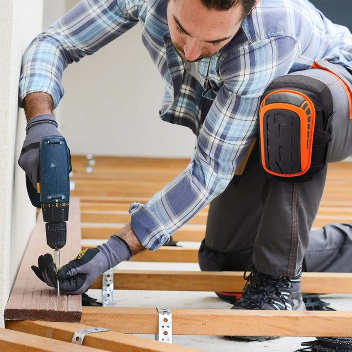 Professional Work Knee Pads | Heavy-Duty, Adjustable