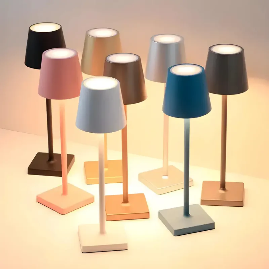 Multifunctional Wireless Rechargeable Table Lamp - NordicAura