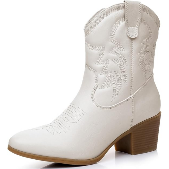 Classic Mid-Calf Cowgirl Boots - Tammy