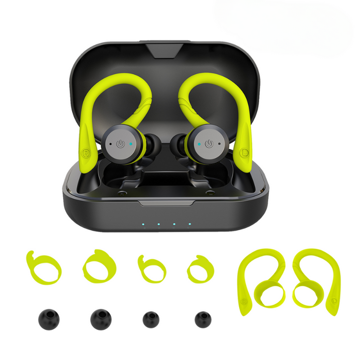 Vega Waterproof Wireless Sports Earbuds – 20 Hours of Playback | Bluetooth 5.0, IPX7 for Swimming and Fitness