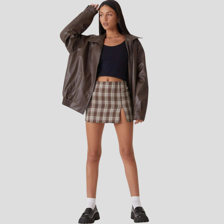 Women’s Loose Jacket – Relaxed Layering with Edge