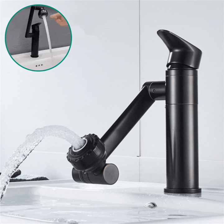 FLEXISPOUT – 360° Flexible Tap with Spray Function for the Sink