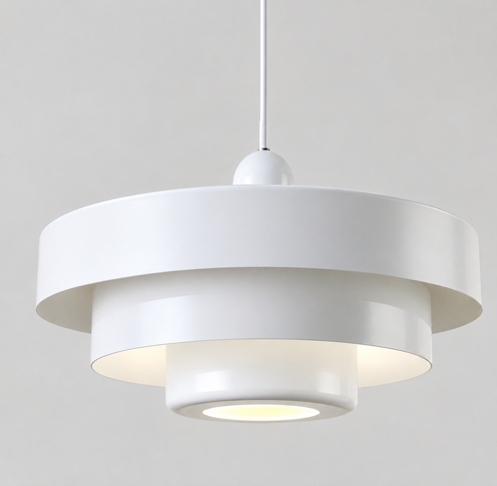 Vanesly Bauhaus Three-Tier Round Macaron Ceiling Light