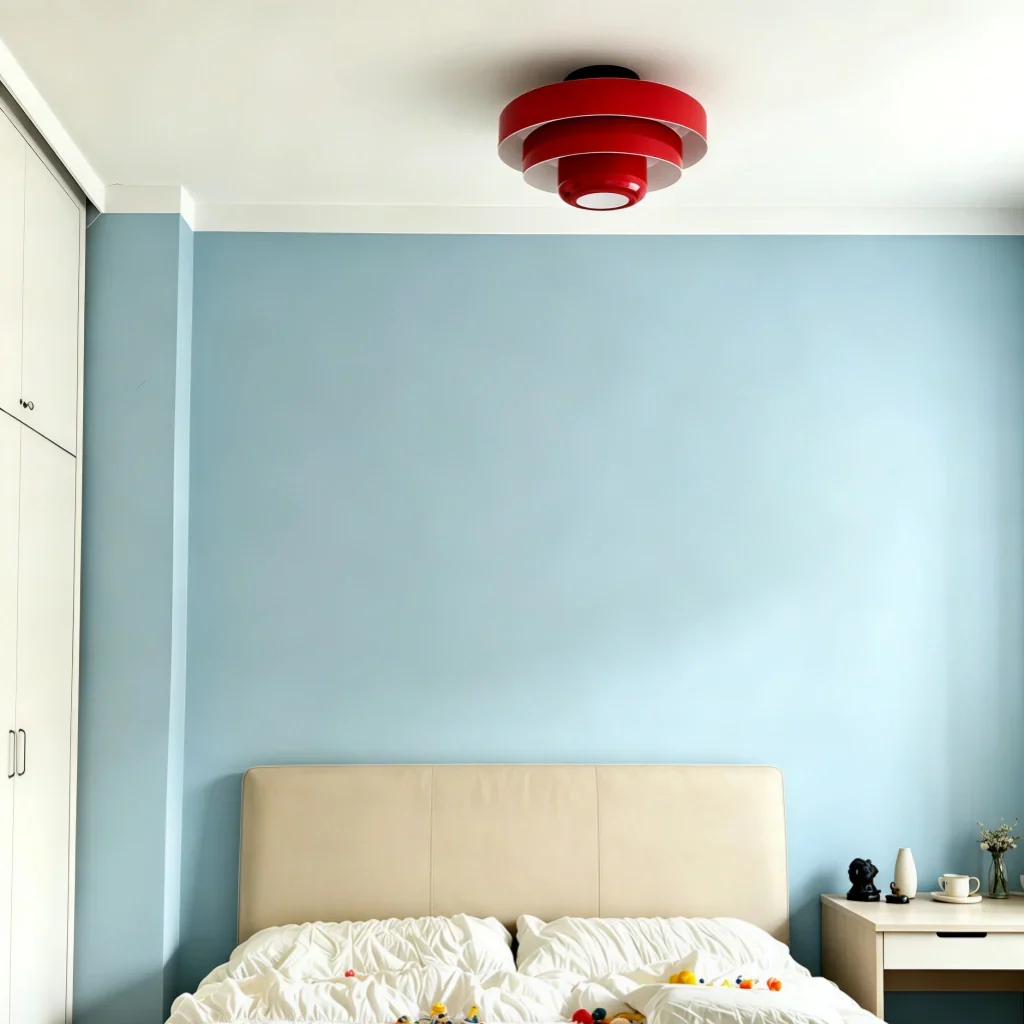 Vanesly Bauhaus Three-Tier Round Macaron Ceiling Light