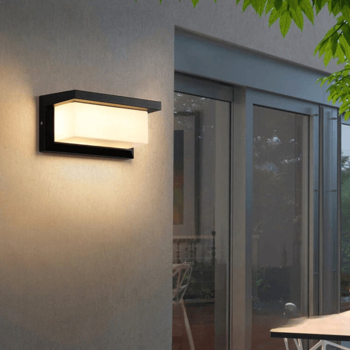 Wall Light | Automatic Motion Sensor | Weatherproof for Entrances and Patios