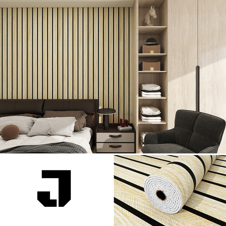 StylaSheen Wall Panel | Modern Slat Design | Splash-Resistant Matte Finish
