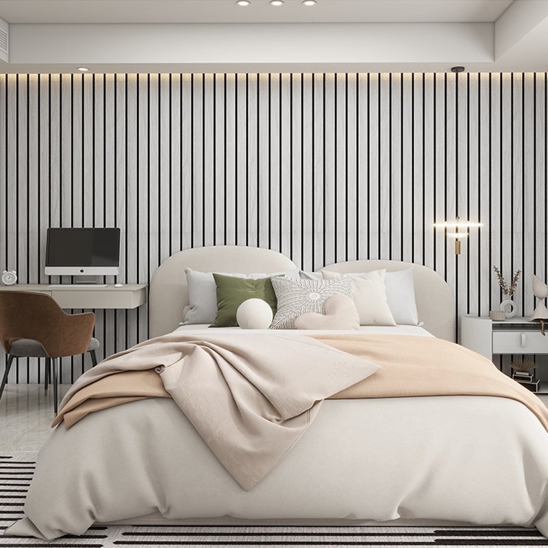 StylaSheen Wall Panel | Modern Slat Design | Splash-Resistant Matte Finish
