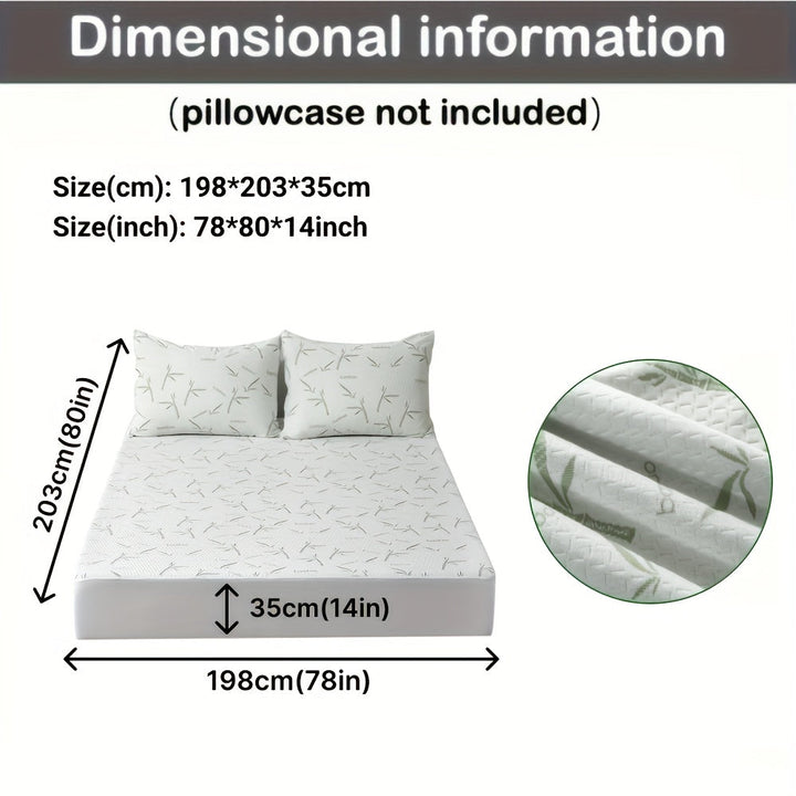 Waterproof Mattress Protector | Cooling 3D Air Layer | Machine Washable