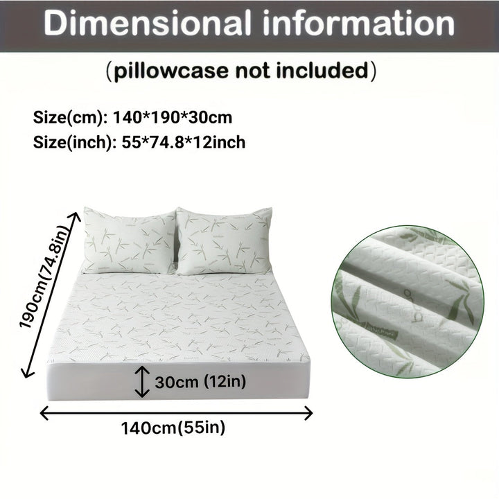Waterproof Mattress Protector | Cooling 3D Air Layer | Machine Washable