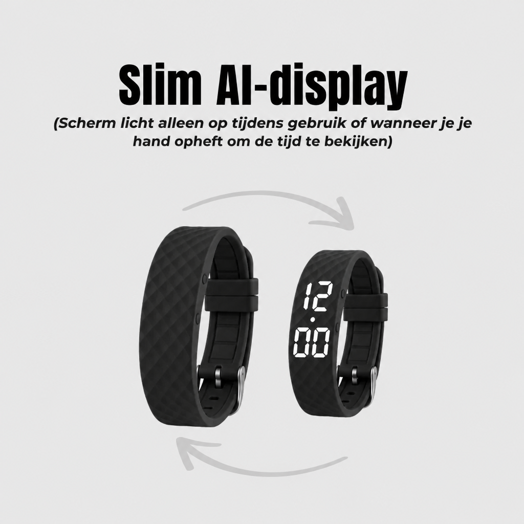 Silent Vibrating Alarm Clock | Wake Up Calmly | Adjustable Intensity
