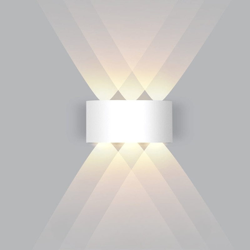 Waterproof LED Outdoor Wall Light – Slim Aluminium, Energy-Saving