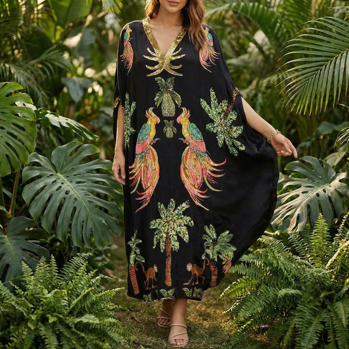 Wide Ankle-Length Kaftan - Luana
