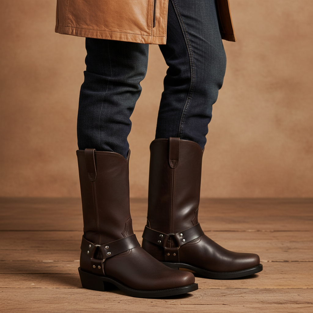 Western-Style Men's Boots - Ryan