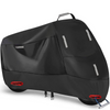 Weatherproof motorcycle cover | Oxford fabric | Reflective stripes & lock holes
