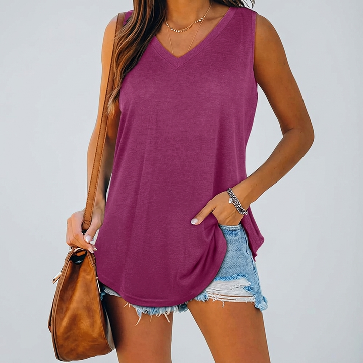 Women’s Deep V Tank Top
