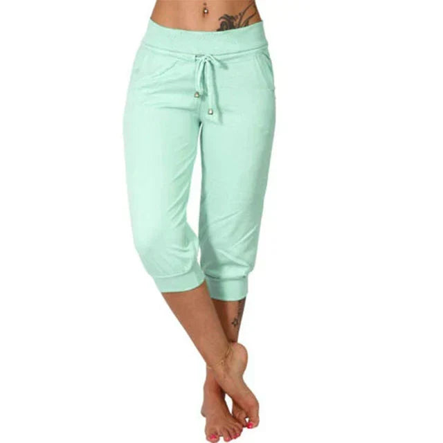 Casual Capri Trousers - Luna