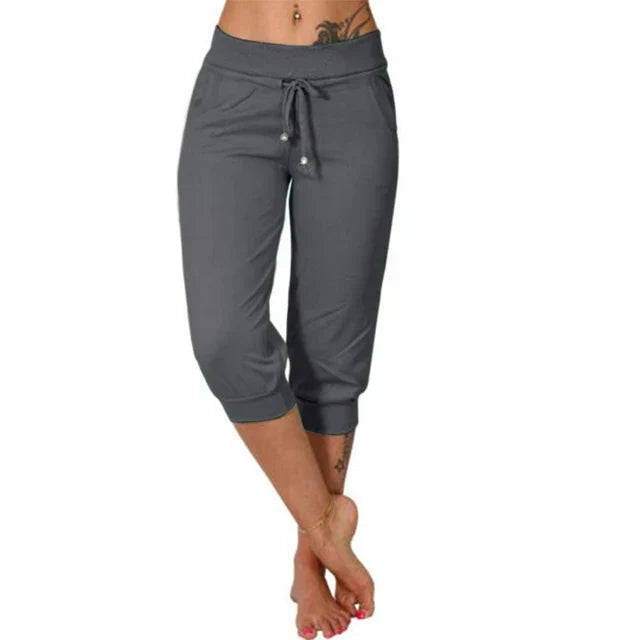 Casual Capri Trousers - Luna