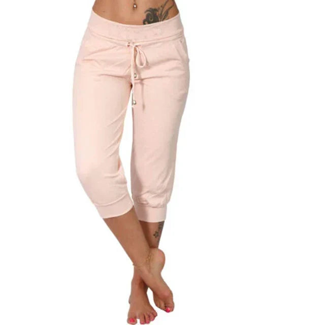 Casual Capri Trousers - Luna