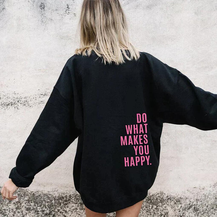 Women's Hoodie with Kangaroo Pocket and Thumb Holes