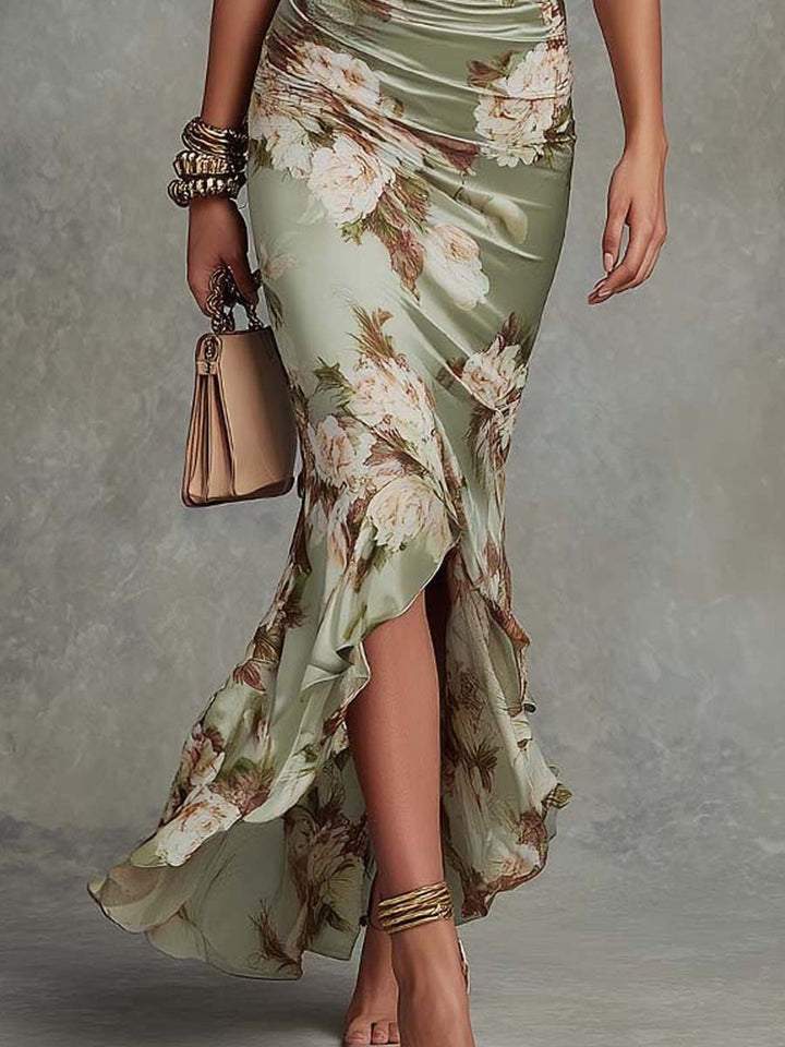 Elisea™ | Elegant Floral Maxi Dress