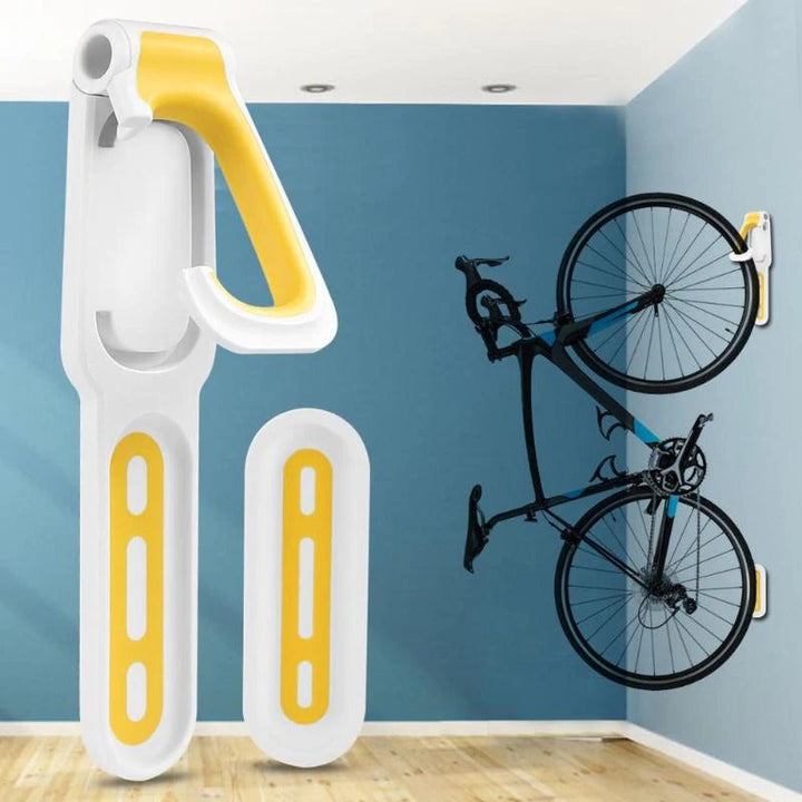 RackPro – Wall-Mounted Bike Hook with Secure Grip and Rear Wheel Support