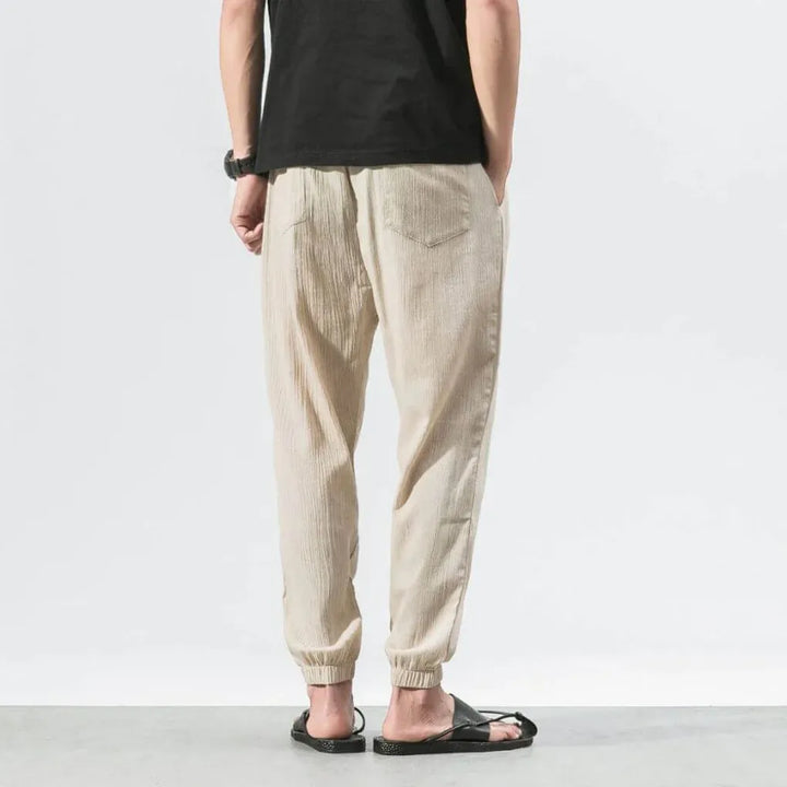 Men’s Cotton-Linen Comfort Pants – Lightweight Everyday Wear