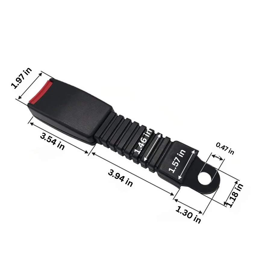 Adjustable Seat Belt Extender for Greater Safety and Comfort in the Car