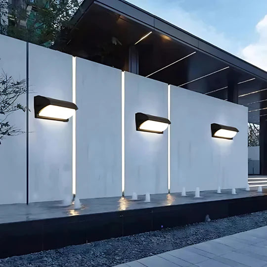 LED Outdoor Wall Lamp with Motion Sensor Smart Lighting