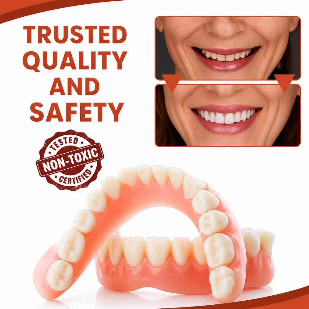 Comfort Cushions for Dentures | Soft Silicone Pads | Non-Slip Hold