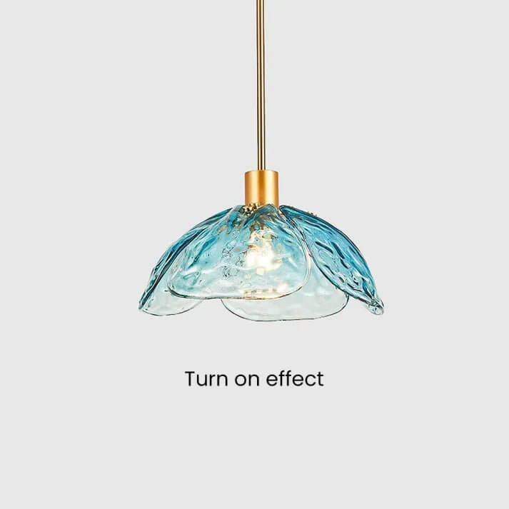 Flower Leaf Pendant Lamp - Elegant Night Lamp