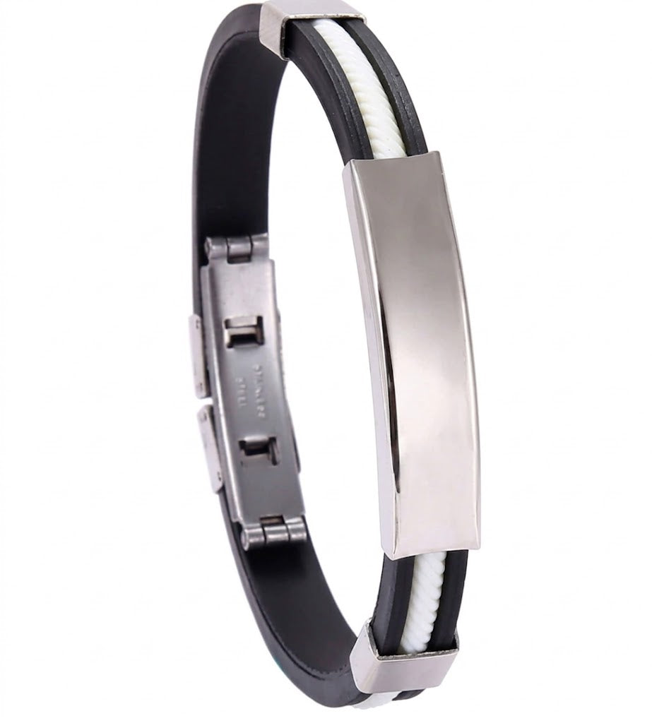 IonPRO® Titanium-Style Wrist Bracelet – Adjustable and Versatile Design