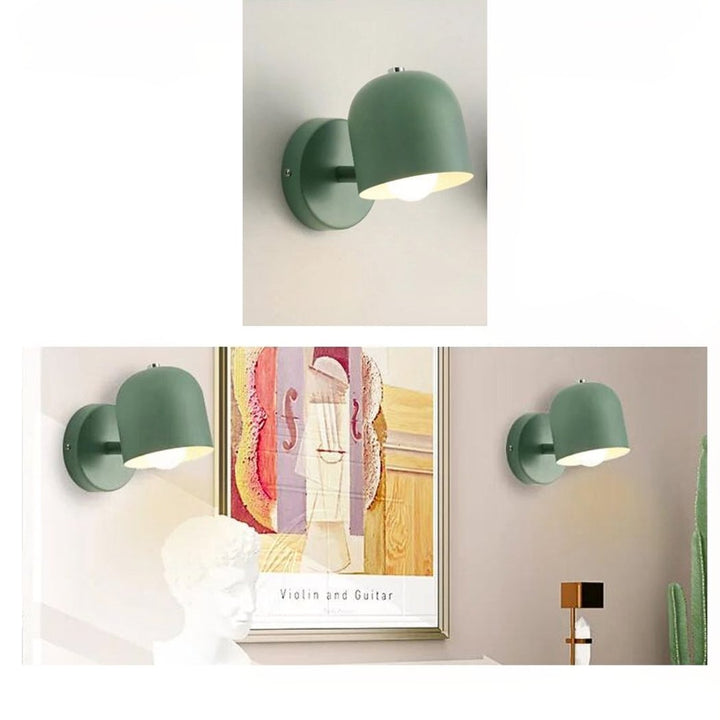 NordicGlow Scandinavian Wall Lamp – Colourful Accent with Atmospheric Light