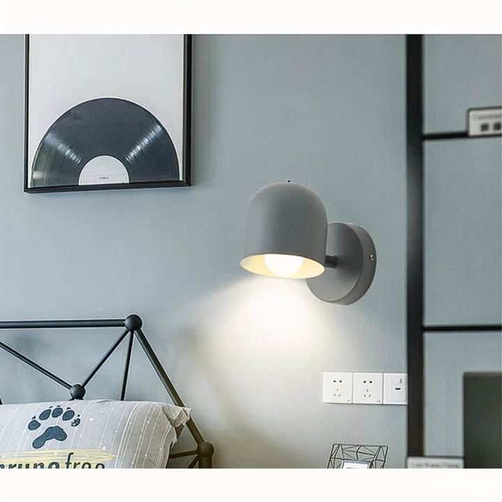 NordicGlow Scandinavian Wall Lamp – Colourful Accent with Atmospheric Light