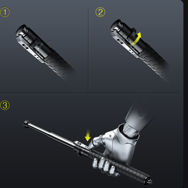 Automatic Self-Defence Walking Stick for Urban Safety