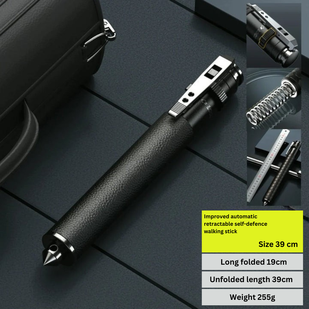 Automatic Self-Defence Walking Stick for Urban Safety