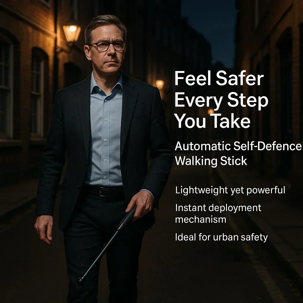 Automatic Self-Defence Walking Stick for Urban Safety
