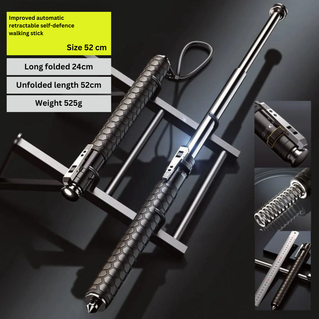 Automatic Self-Defence Walking Stick for Urban Safety