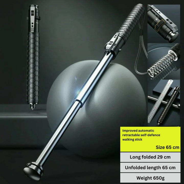 Automatic Self-Defence Walking Stick for Urban Safety