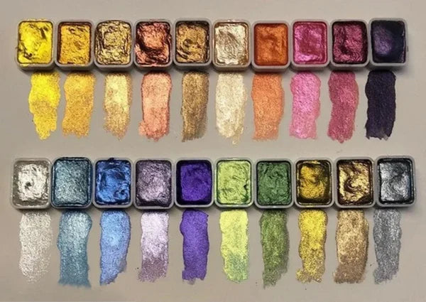 Mineral pigment powder – ignite your art with brilliantly shimmering colours