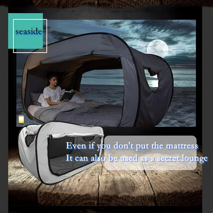 CozyNest Folding Tent Bed – Protection and Rest at Your Fingertips