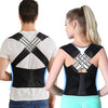Back Posture Corrector Brace with Lower Support Belt and Adjustable Straps