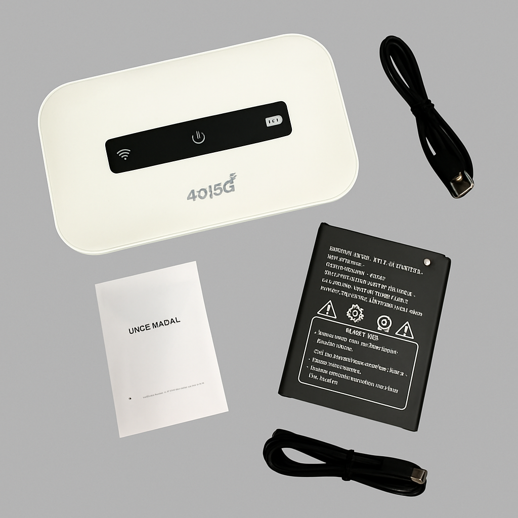 Portable Wi-Fi Router – On-the-Go Internet Access