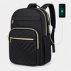 Stylish Women's Tech Backpack – USB & 15.6