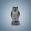 Halloween Owl Decoy Statue with Bird Deterrent Scarecrow Design Outdoor